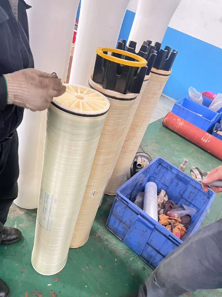 杜邦海水淡化膜产品组装流程
