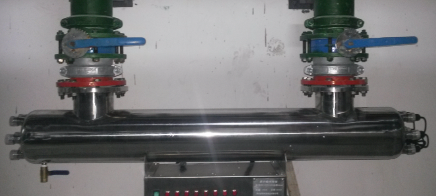 水处理系统中的过流式紫外线杀菌器使用说明