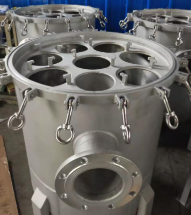 制药行业大流量多袋式精密过滤器应用介绍